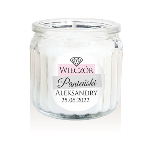 Wieczór panieński, Świeca, świeczka, Podziękowanie dla gości