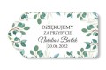 zawieszka liście eukaliptusa, podziękowanie dla gości weselnych