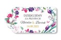 Zawieszka polne kwiaty, podziękowania dla gości weselnych.