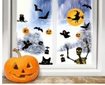 Naklejki Halloween, ozdoby na okno