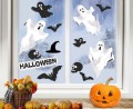 Naklejki na Halloween, Duchy, Dekoracje na okno, WIELORAZOWE naklejki