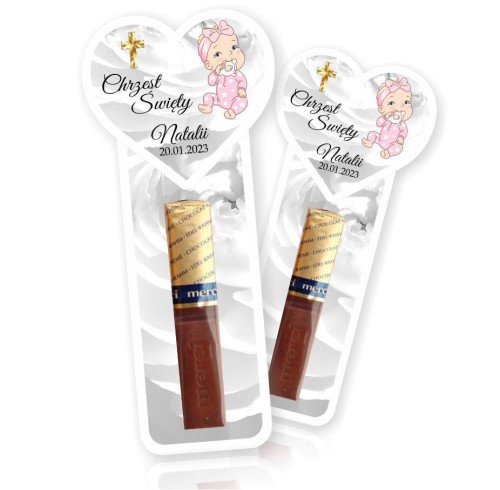 Upominki dla gości, czekoladki merci