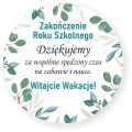 Podziękowanie dla uczniów na zakończenie roku szkolnego, Magnes