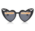 Czarne okulary na HALLOWEEN Akcesoria do zdjęć