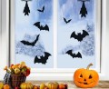 Dekoracje na Halloween Naklejki Nietoperze Czarne