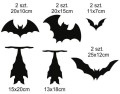 Nietoperze na szybe - rozmiary