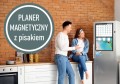 Planer magnetyczny na lodówkę z pisakiem, planer do wpisywania ważnych wydarzeń