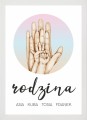 Plakat w ramce Rodzina 2+2