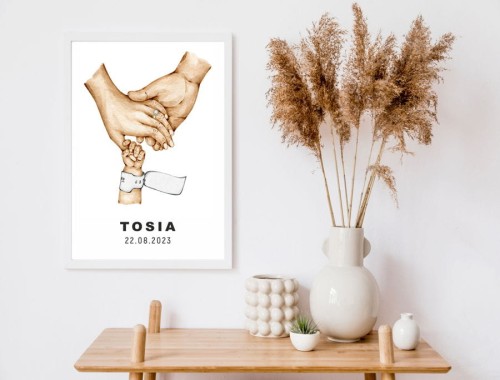 Personalizowany plakat,obraz Szczęśliwe chwile