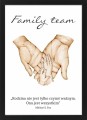 Personalizowany plakat Obraz Rodzinny Team ,Nasza Rodzina
