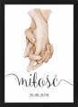 Personalizowany plakat Obraz Ty i Ja,Miłość