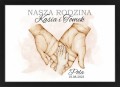 Personalizowany plakat Obraz Rodzina to My ,Family