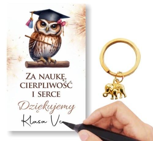 brelok prezent dla wychowawcy