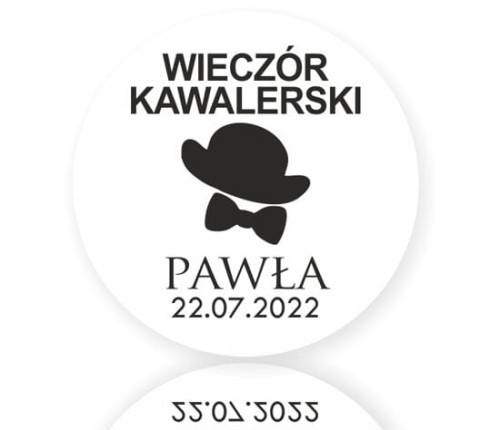 Podziękowanie dla kolegów na wieczór kawalerski, magnesy na lodówkę