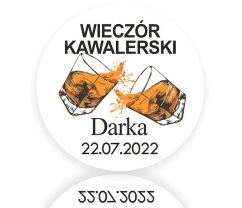 Magnes dla kolegów na wieczór kawalerski