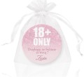 Magnes dla gości na osiemnastkę, osiemnaste urodziny, 18+ only
