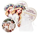 Podziękowanie dla Rodziców Chrzestnych Komunię Magnes + Worek