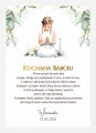 Modląca się dziewczynka