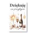 Podziękowanie dla gości "Dziękuję za przybycie"