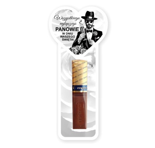Dzień mężczyzny, dzień chłopaka, etykietki na czekoladki MERCI