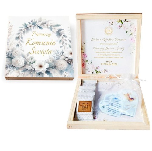 podziękowanie dla chrzestnych na komunię