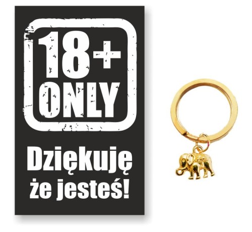 Brelok urodziny 18-stka osiemnastka