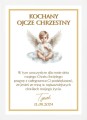 Plakat w ramie Podziękowanie dla Ojca Chrzestnego