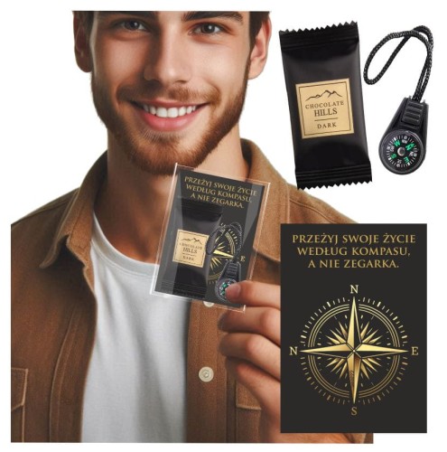 Prezent na DZIEŃ CHŁOPAKA kompas