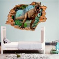 Naklejki na ścianę dla dzieci Dinozaury T-REX