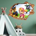 Naklejki na ścianę Psi Patrol Rocky Skye Everest