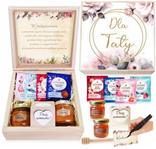 PREZENT DLA TATY NA DZIEŃ OJCA PODZIĘKOWANIE NA ŚLUB ZESTAW PREZENTOWY