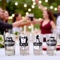 Personalizowane kieliszki ślubne dla Pary Młodej i świadków