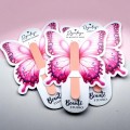 Pilniczek kosmetyczny w kartoniku w kształcie motyla – elegancki gadżet promocyjny