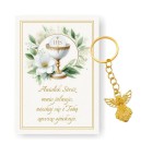 Brelok Aniołek Podziękowanie dla gości na Chrzest 