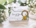 Podziękowanie dla gości weselnych z personalizowanym breloczkiem