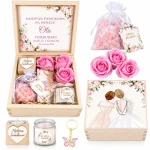 Prezent dla Świadkowej – Podziękowanie dla Świadkowej na Ślub, Personalizowany Box