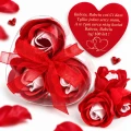 roze mydlane dla babci prezent dla babci