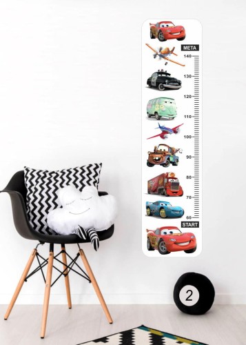 Miarka wzrostu Cars Auta Zygzak Mcqueen