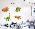 Naklejki na ścianę Dinozaury , T-rex, Triceratops, Pterodaktyl