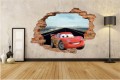 naklejki_na_sciane_3d_cars_wizual_007 Zygzak McQueen