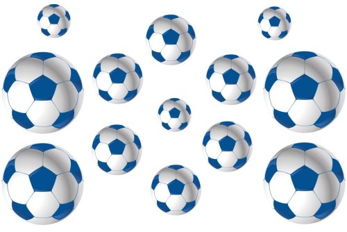 Piłka nożna , piłki nożne  naklejki na ścianę