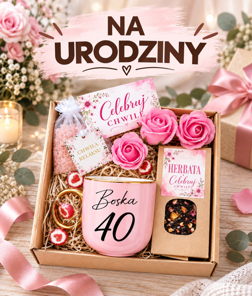 Prezenty na urodziny, pudełko prezentowe na pieniądze