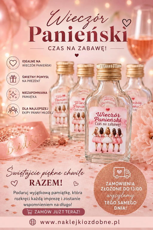 Prezenty dla świadkowej Wieczór panieński
